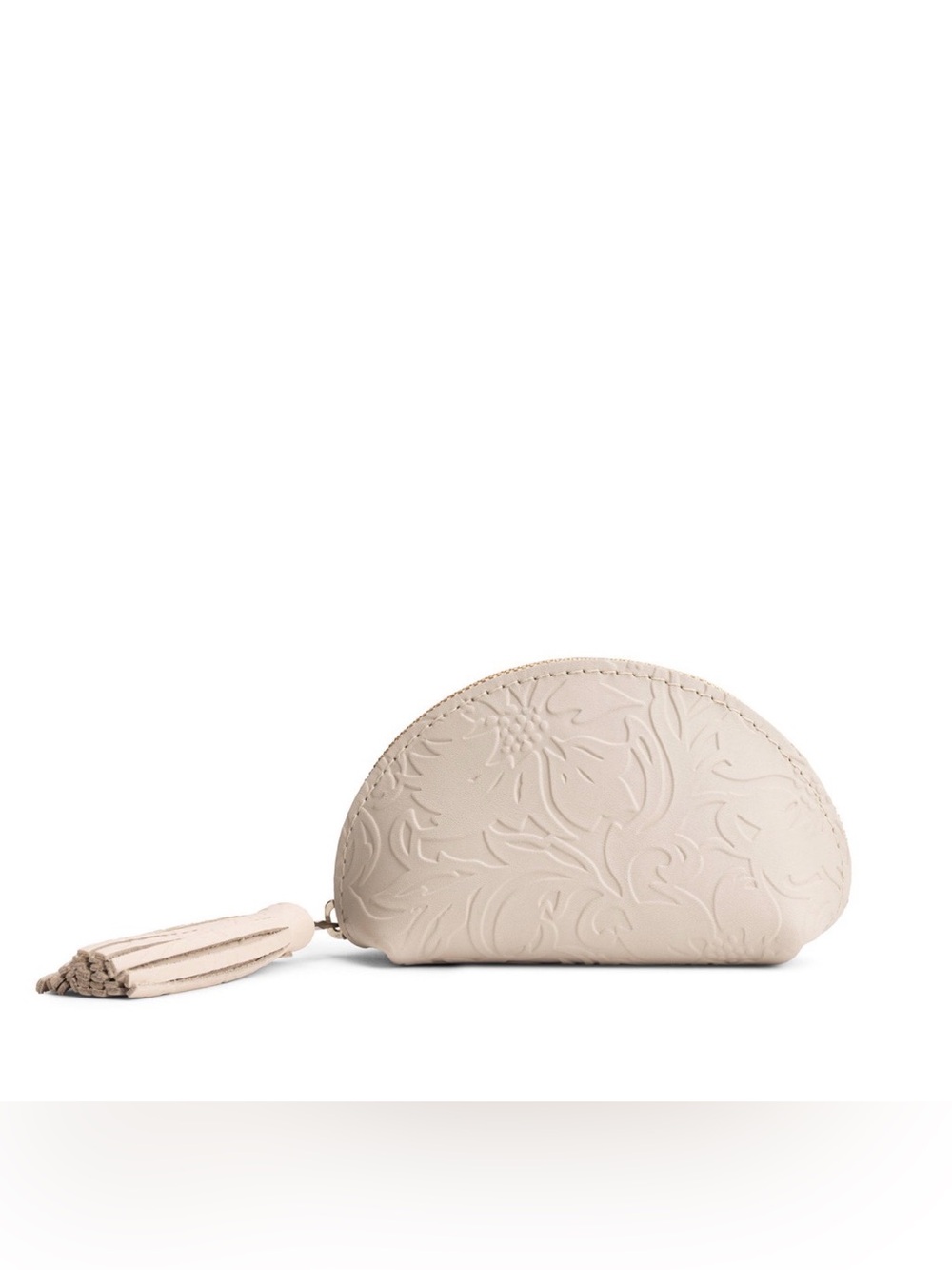PORTLAND LEATHER Taco Tassel Pouch Jasmine